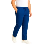 Spodnie z trokiem bawełna 100% chabrowe roz. M